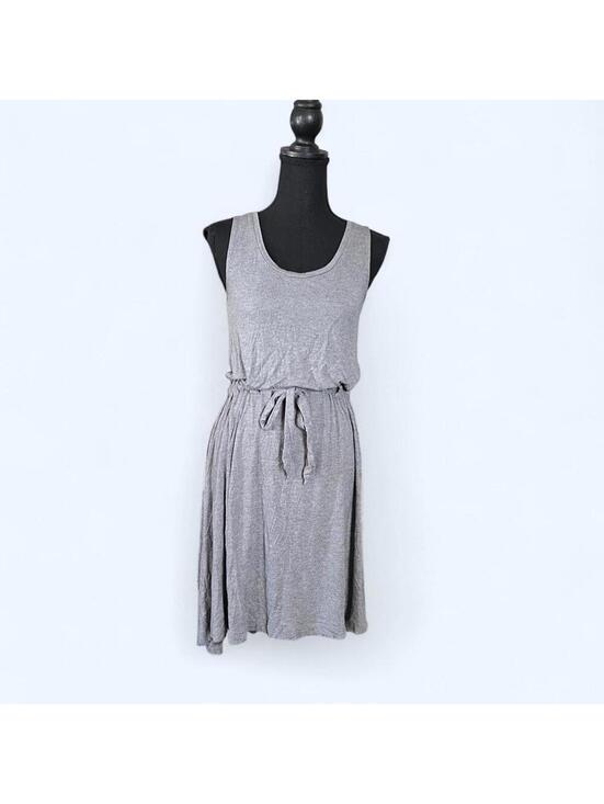 GAP Dresses & Skirts - Vintage Y2K Gap grey midi boho minimalist tie waist tank dress Size Small